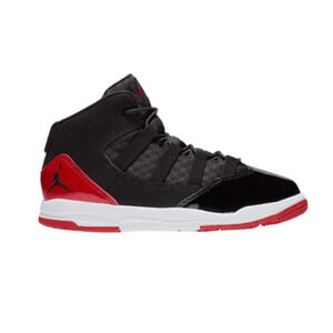Jordan Max Aura Black Red Basketball Shoes Sneakers AQ9216-023 Kids Size 11